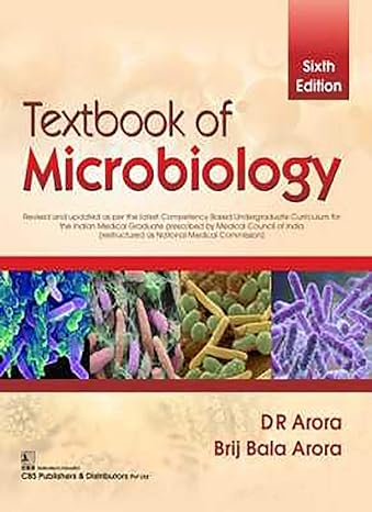 DR Arora Textbook of Microbiology